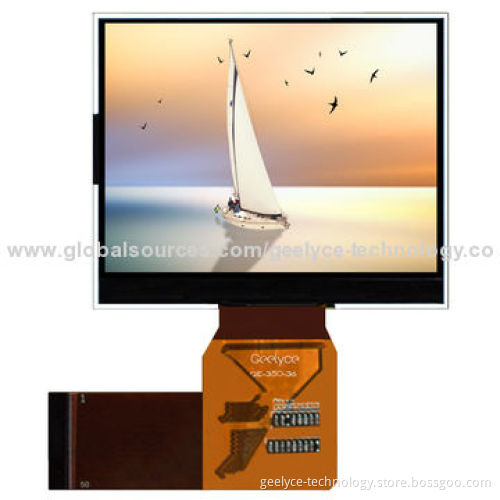 3.5-inch LCD Panel with 320 RGB x 240P Resolution, 8/16-bit RGB InterfaceNew